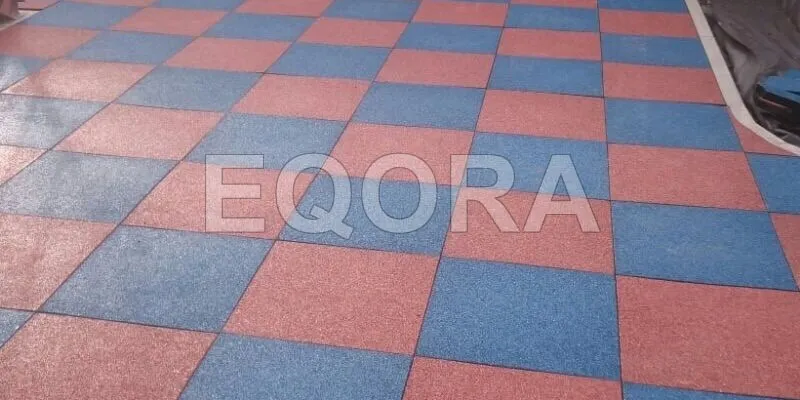Резиновое покрытие из крошки для автосервисов в Тарко-Сале