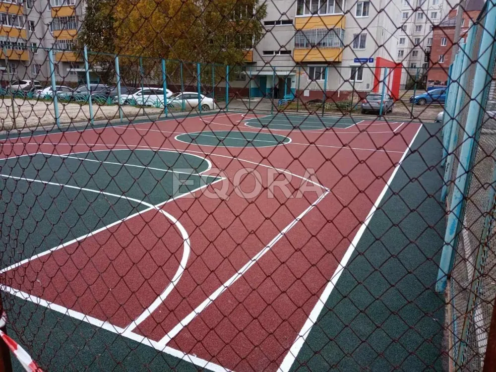 Резиновые покрытия из крошки для спортивных площадок в Тарко-Сале